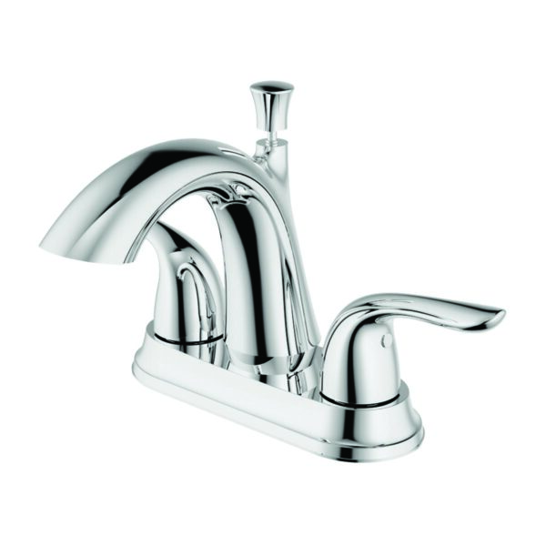 192-7128 Noble Two Handle High Arc Bathroom Faucet