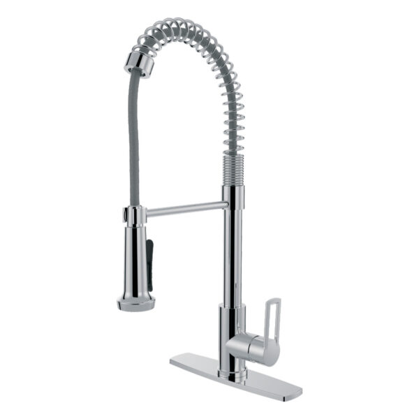 192-8103 Westdale Single Handle Spring Coil Kitchen Faucet